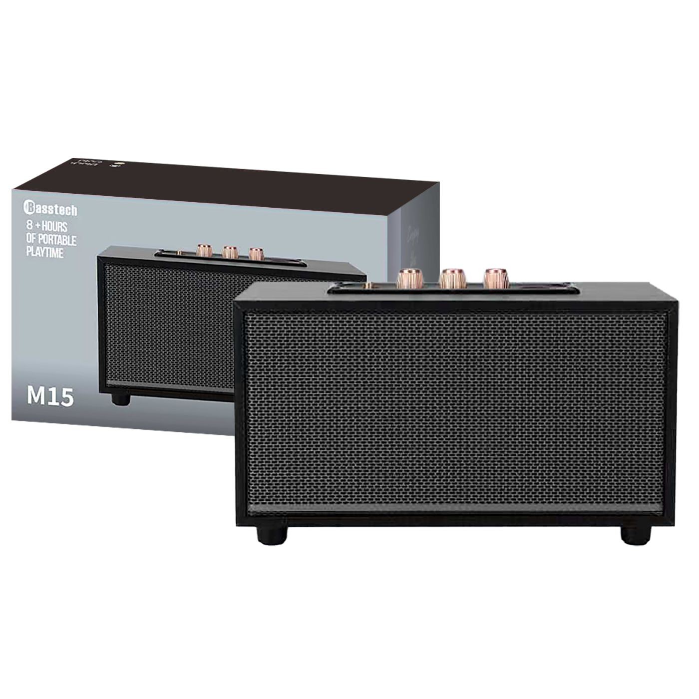 Vintage Wooden Bluetooth Speaker Homie 108526