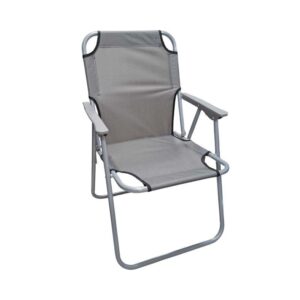 Πτυσσόμενη καρέκλα camping - 1601 - 100052 - Grey