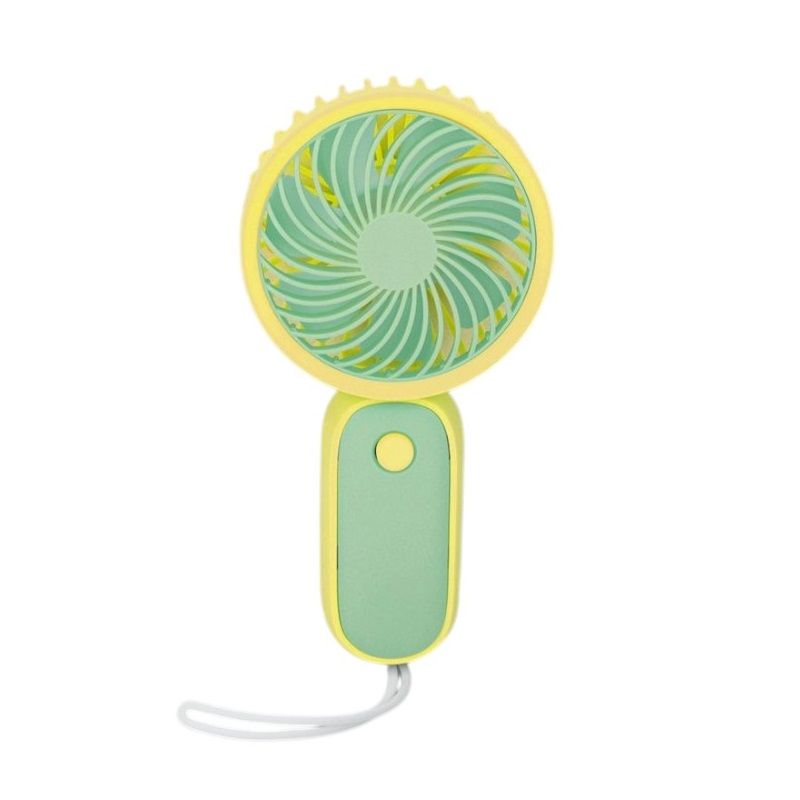 Επαναφορτιζόμενος ανεμιστήρας mini - HQ66-19 - 032186 - Yellow/Green