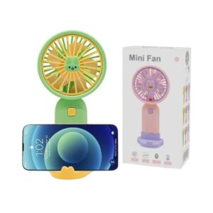 Επαναφορτιζόμενος ανεμιστήρας mini  - Sy958B - 033152 - Green