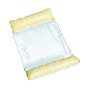 Inflatable sea hammock - SL-D094 - 158x70cm - 152131 - Yellow