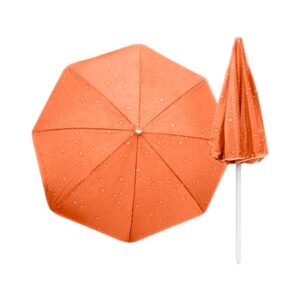 Beach & camping umbrella - 120cm - 181789 - Orange