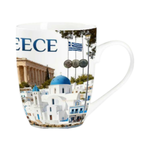 Ceramic Mug Set Souvenir - 12pcs - Greece - 224172