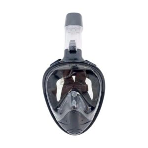 Full Face Snorkeling Mask with Snorkel - BHC - 127121 - Black