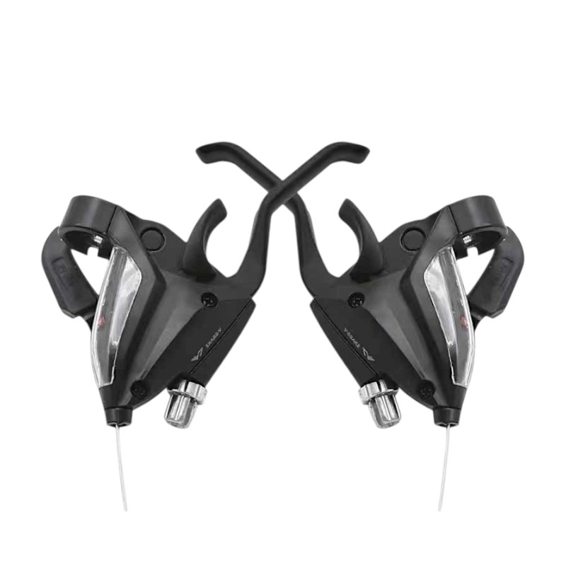 Λεβιέδες ταχυτήτων-φρένων ποδηλάτου - Λεβιεδομανέτες - S54-01 - 3+7SPEED - 651841 - Image 2