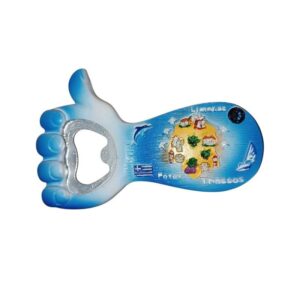 Tourist magnet Souvenir - Bottle opener - Set 12pcs - Thassos - 678411