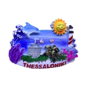 Tourist magnet Souvenir - Set 12pcs - Thessaloniki - 678435