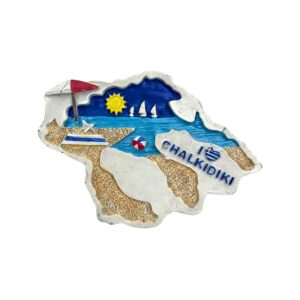 Tourist magnet Souvenir - Set 12pcs - Chalkidiki - 678585