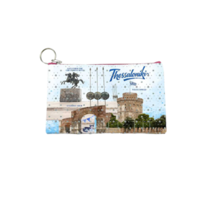 Σετ 12Χ - Πορτοφόλι Souvenir μπρελόκ - PVC - Thessaloniki - 16*10cm - 871706