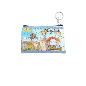 Σετ 12Χ - Πορτοφόλι Souvenir μπρελόκ - PVC - Thessaloniki - 11*7cm - 871727