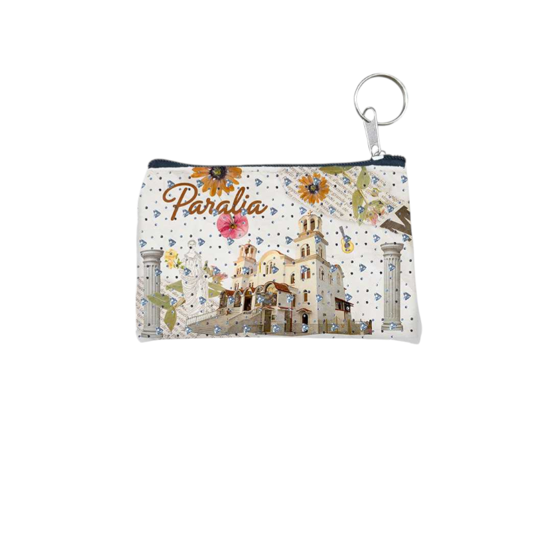 Σετ 12Χ - Πορτοφόλι Souvenir μπρελόκ - PVC - Paralia - 11*7cm - 871728