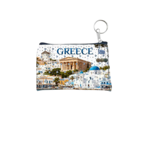 Σετ 12Χ - Πορτοφόλι Souvenir μπρελόκ - PVC - Greece - 11*7cm - 871738