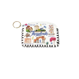 Σετ 12Χ - Πορτοφόλι Souvenir μπρελόκ - PVC - Thessaloniki - 14*9cm - 871744