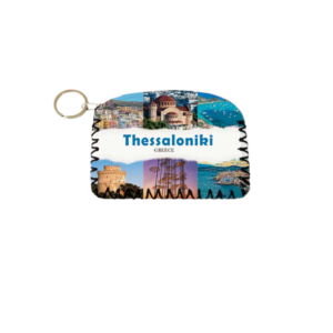 Σετ 12Χ - Πορτοφόλι Souvenir μπρελόκ - PVC - Thessaloniki - 14*9cm - 871745