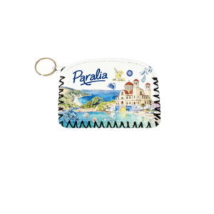 Σετ 12Χ - Πορτοφόλι Souvenir μπρελόκ - PVC - Paralia - 14*9cm - 871751