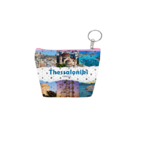 Σετ 12Χ -   Πορτοφόλι Souvenir μπρελόκ mini - PVC - Thessaloniki - 11*7*4cm - 871805