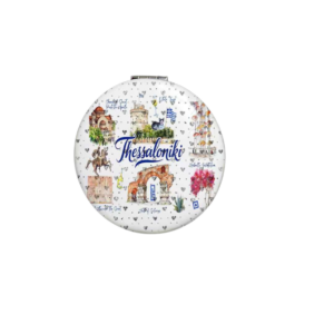 Σετ 12Χ - Kαθρέπτης τσέπης Souvenir - Thessaloniki - 7*7*3cm - 871844