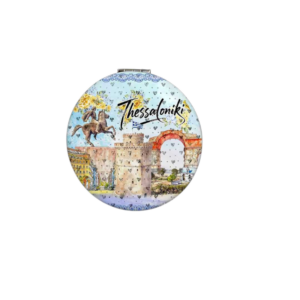 Σετ 12Χ - Kαθρέπτης τσέπης Souvenir - Thessaloniki - 7*7*3cm - 871847