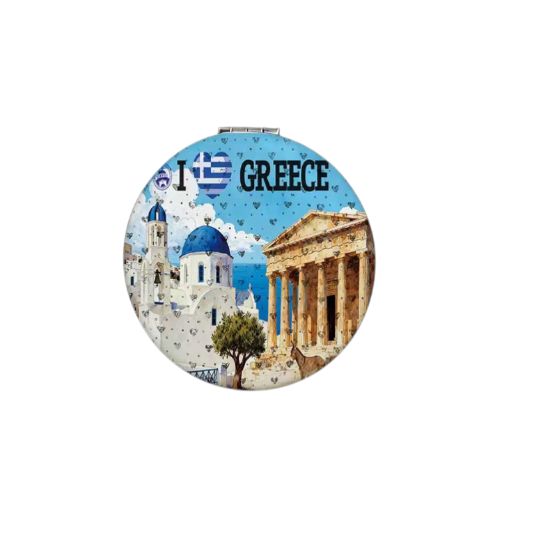 Σετ 12Χ - Kαθρέπτης τσέπης Souvenir - Greece - 7*7*3cm - 871857