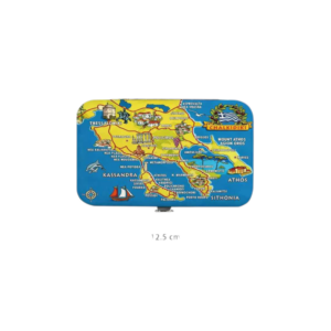 Set 12X - Nail care kit in Souvenir case - Chalkidiki - 871862