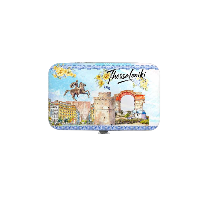 Set 12X - Nail care kit in Souvenir case - Thessaloniki - 871867