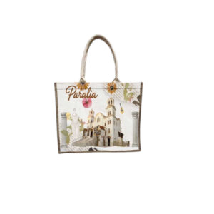 Linen travel bag with zipper - Paralia - 40*34*19cm - 871908