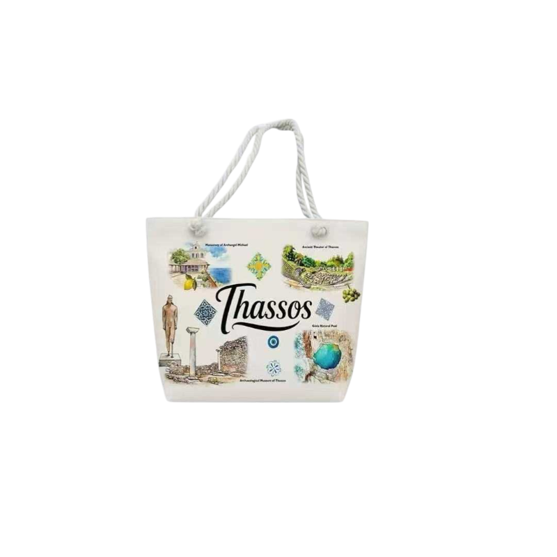 Tourist beach bag - Thassos - 48*37*13cm - 871932