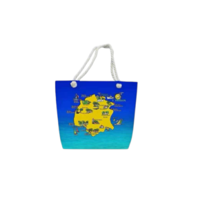 Tourist beach bag - Thassos - 48*37*13cm - 871934