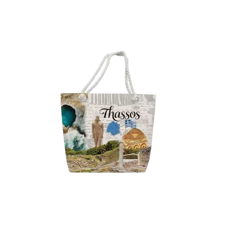 Tourist beach bag - Thassos - 48*37*13cm - 871935