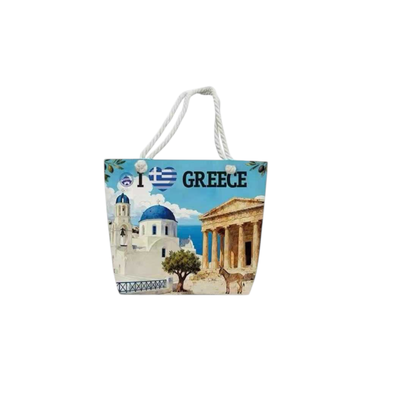 Tourist beach bag - Greece - 48*37*13cm - 871937
