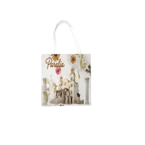 Fabric canvas tourist bag with zipper - Paralia - 35*40cm - 871968