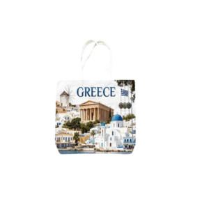 Fabric canvas tourist bag - Greece - 45*40*10cm - 871998