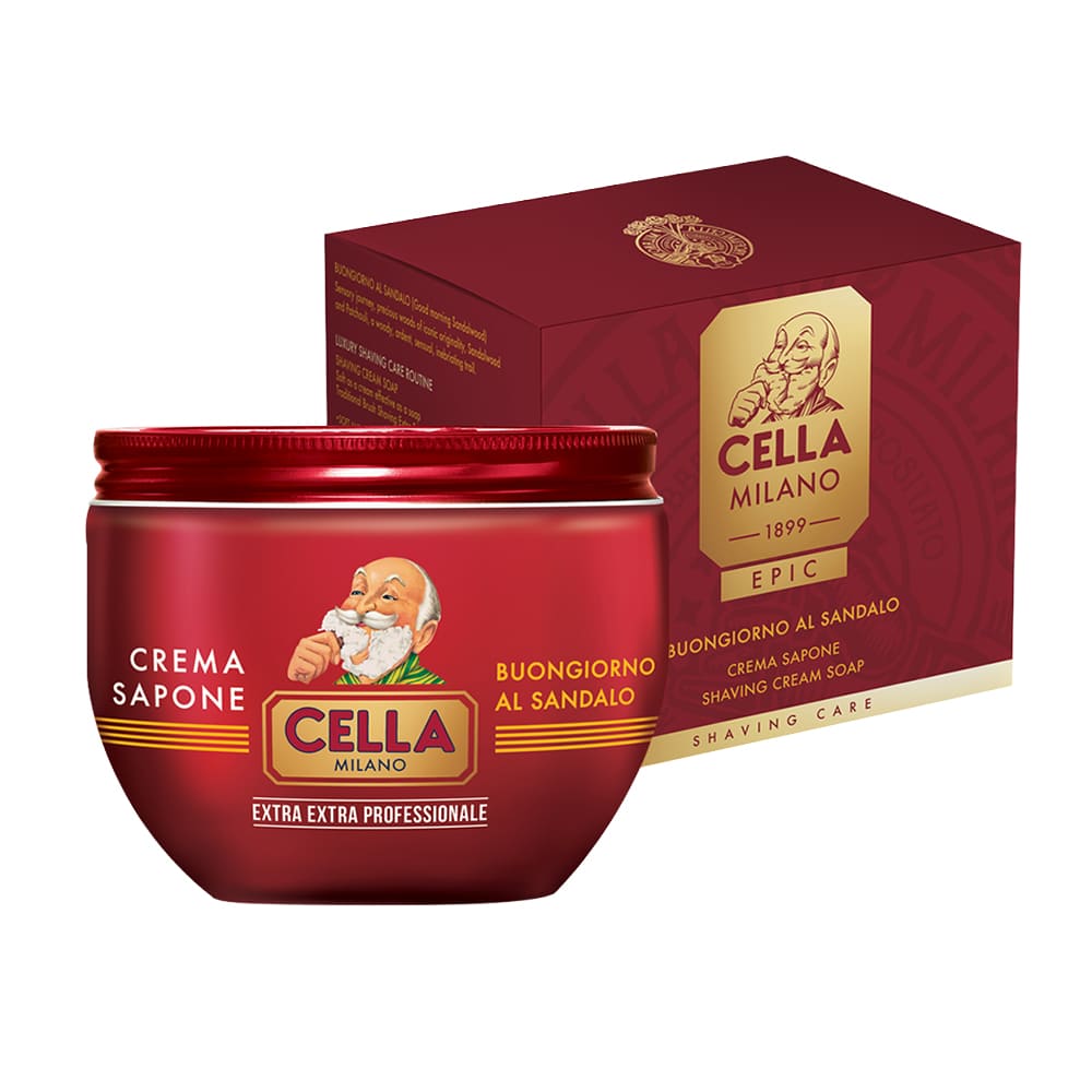 Cella shaving soap Buongiorno al Sandalo 300ml - Image 2
