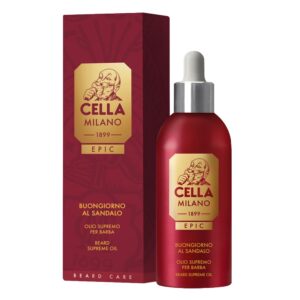 Cella Milano Epic λάδι για γένια Buongiorno al Sandalo 50ml