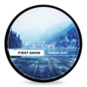 Barrister and Mann σαπούνι ξυρίσματος First Snow 118ml