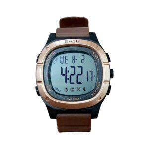 Digital wristwatch - D2108 - 115141 - Brown