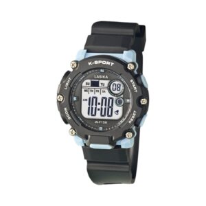 Ψηφιακό ρολόι χειρός - WF156 - Lasika - 115143 - Black/Light Blue
