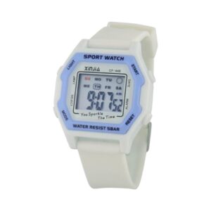Digital wristwatch - CF446 - 115163 - White/Blue