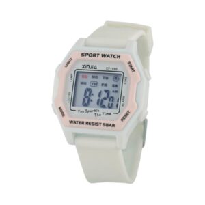 Digital wristwatch - CF446 - 115163 - White/Pink
