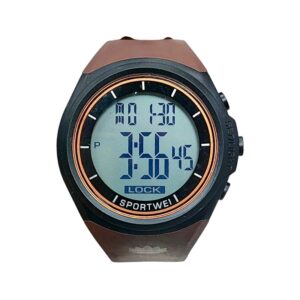Digital wristwatch - D2017 - Dash - 115168 - Brown