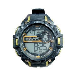 Digital wristwatch - H1609 - Dash - 115169 - Black/Gold