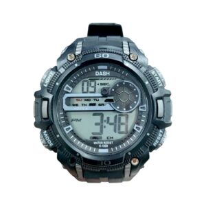 Digital wristwatch - H1609 - Dash - 115169 - Black/Grey
