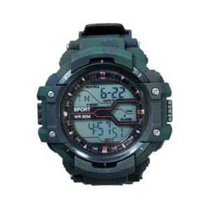 Digital wristwatch - D8338 - Dash - 115172 - Army Black