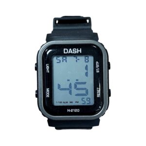 Digital wristwatch - H2120 - Dash - 115176 - Black