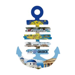 Decorative Souvenir hanging - Greece - Set of 6 pieces - LY2609 - 125533