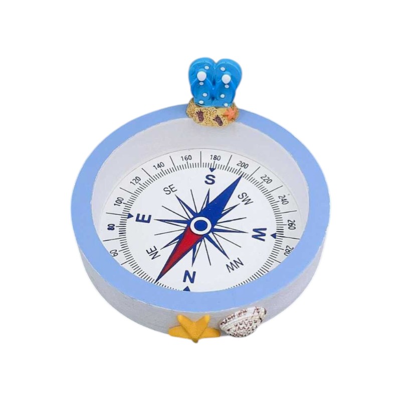 Decorative Souvenir Compass Ashtray - Set of 2 pieces - LY2647 - 125542