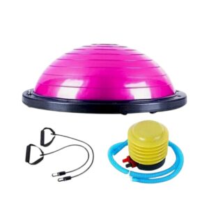 Μπάλα Ισορροπίας εκγύμνασης σώματος με λαβές - 82363 - 58cm - 150615 - Fuchsia