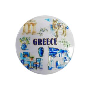 Coasters Souvenir - Greece - Set 12pcs - 221379