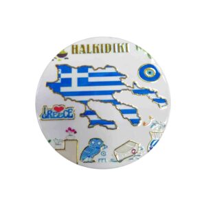 Coasters Souvenir - Chalkidiki - Set 12pcs - 221386