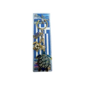 Tourist keychain Souvenir - Set 12pcs - Greece - 227905